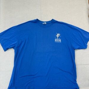 Hanes Blue Short Sleeve Tee